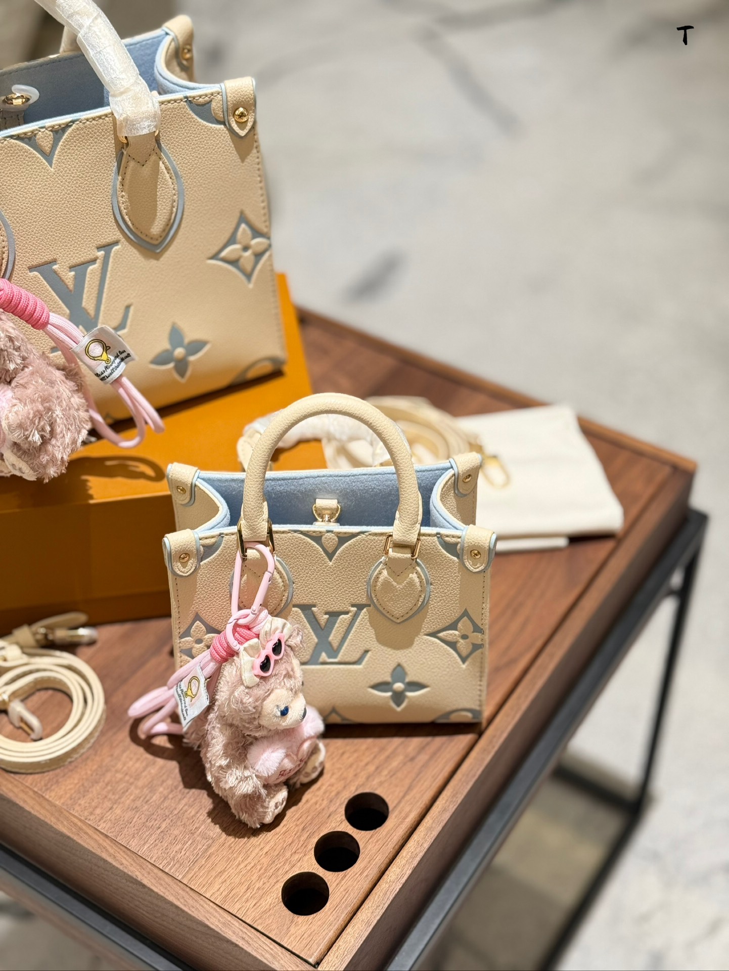 Louis Vuitton OnTheGo PM Azul y Blanco: Elegancia Refrescante 6 i1734548595 5509 7
