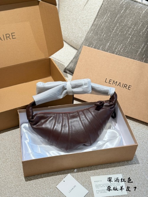 Lemaire Croissant Bag: Supple Lambskin Leather, Crossbody & Shoulder Bag 1 Lemaire Croissant Bag: Supple Lambskin Leather, Crossbody & Shoulder Bag