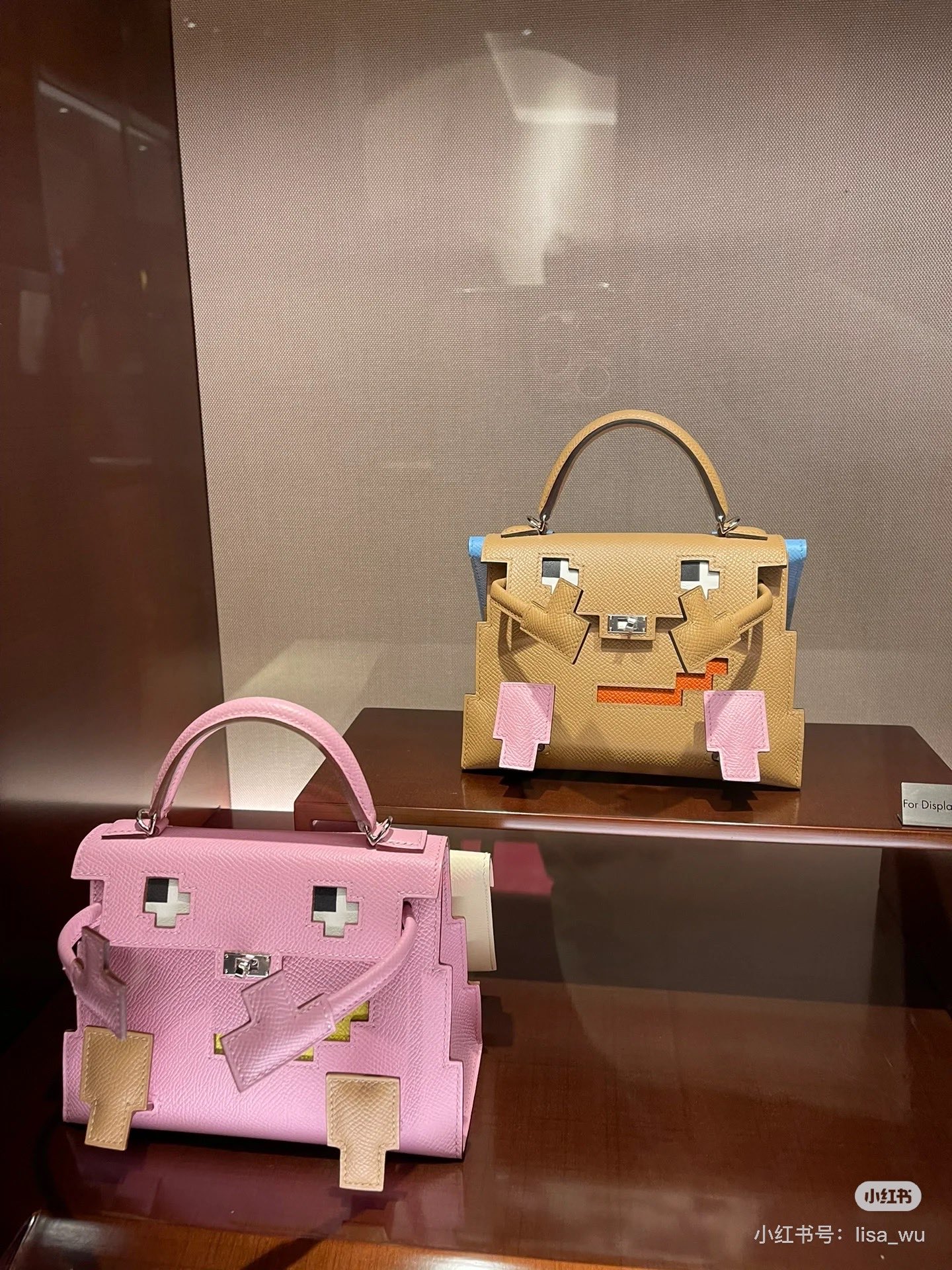 Hermès Kelly Dolly Picto Bolso de Mano Mosaico - Edición Limitada 6 i1745226956487 9613 0 4
