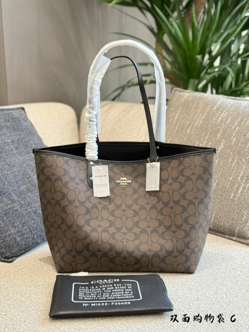Coach Bolso Tote Reversible con Logo Signature, 30 x 32 cm 13 Coach Bolso Tote Reversible con Logo Signature, 30 x 32 cm