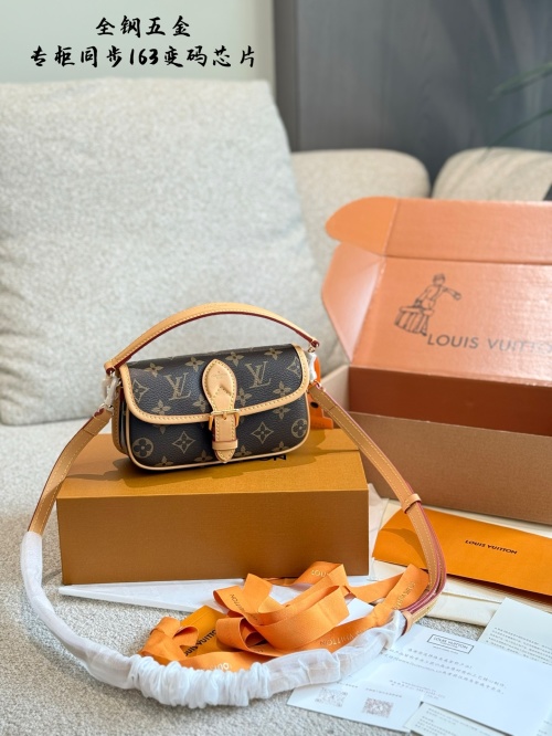 Louis Vuitton Nano Diane Monogram Canvas Bag, Crossbody, Small Size 1 Louis Vuitton Nano Diane Monogram Canvas Bag, Crossbody, Small Size