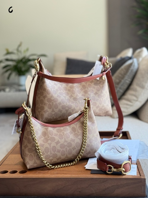 Coach Juliet Shoulder Bag in Signature Canvas, 25cm/30cm - Stylish & Versatile 1 Coach Juliet Shoulder Bag in Signature Canvas, 25cm/30cm - Stylish & Versatile