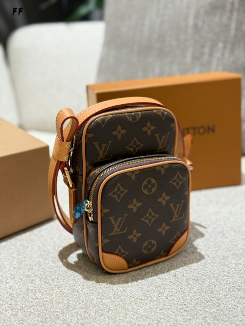 Louis Vuitton Amazone Sling Bag - Monogram Canvas, Compact & Stylish 1 Louis Vuitton Amazone Sling Bag - Monogram Canvas, Compact & Stylish