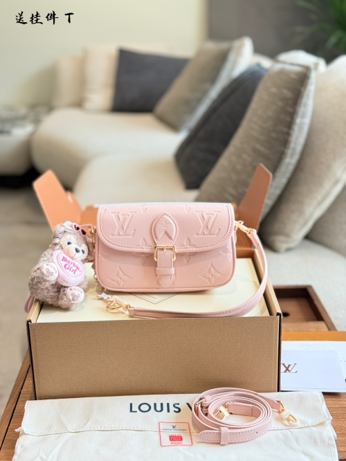 Louis Vuitton Nano Baguette Bag in Pink, Sweet Style, With Full Packaging 1 Louis Vuitton Nano Baguette Bag in Pink, Sweet Style, With Full Packaging