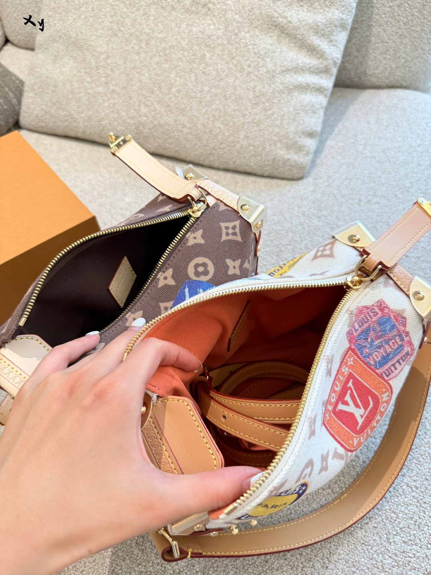 Louis Vuitton Side Trunk MM Bolso Soft Box Edición Limitada con Estampado 9 i1751860332035 5008 0 7