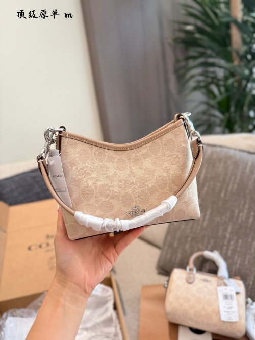 Coach Mini Kira Crossbody in Signature Jacquard, Neutral Multi 1 Coach Mini Kira Crossbody in Signature Jacquard, Neutral Multi