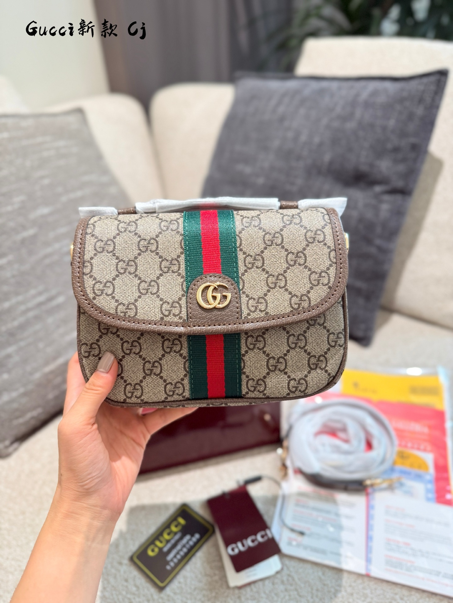 Bolso Gucci Ophidia Clásico: La Fusión Perfecta de Estilo y Elegancia 4 i1753105701613 1160 0 2