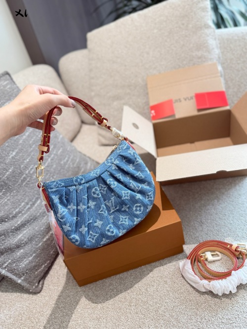 Louis Vuitton Denim Pochette Valley Bag: A Stylish and Compact Handbag 1 Louis Vuitton Denim Pochette Valley Bag: A Stylish and Compact Handbag