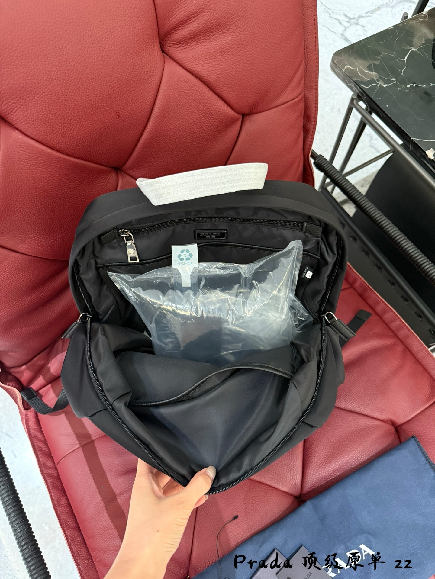 PRADA bag Prada nylon backpack — photo 4