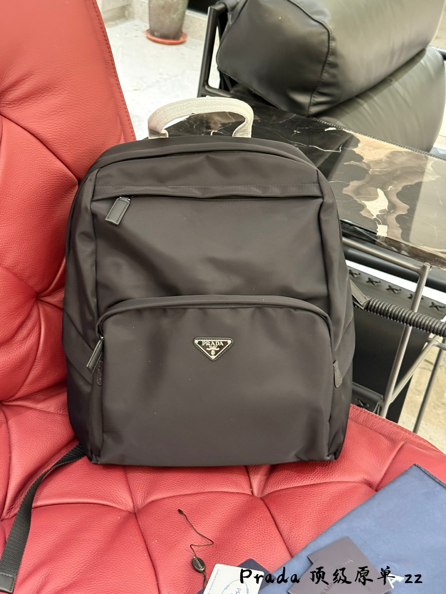 PRADA bag Prada nylon backpack — photo 3