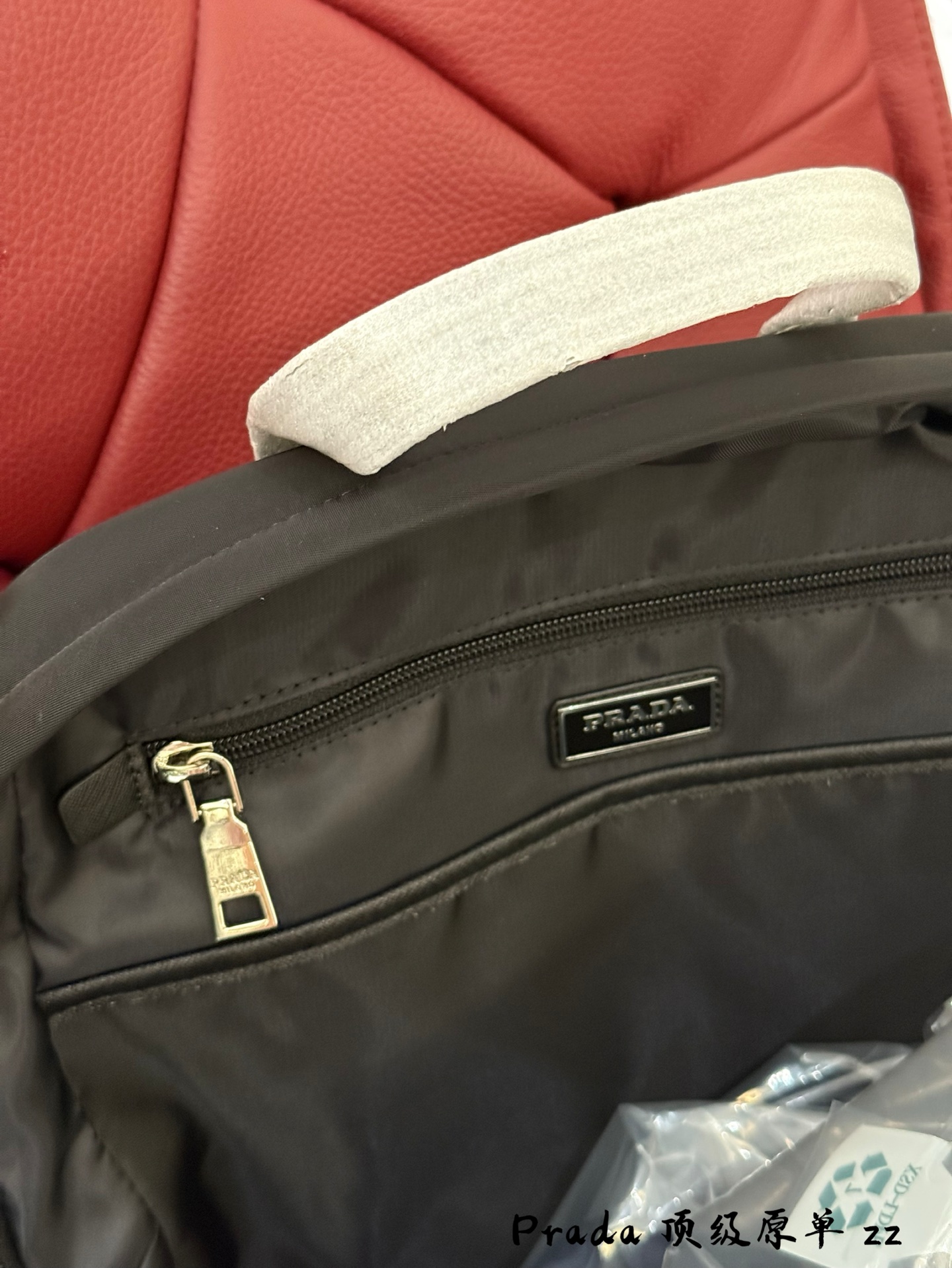 PRADA bag Prada nylon backpack — photo 8