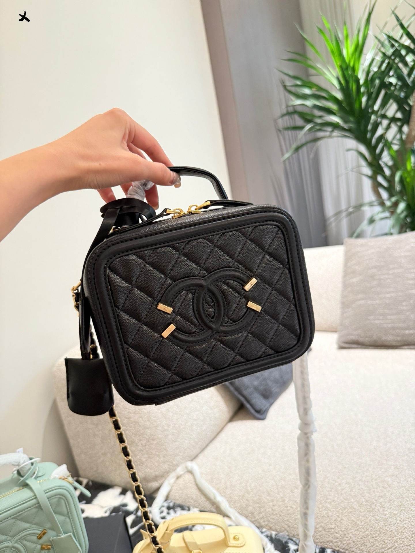 💰300 chanel小箱子包20cm配盒子