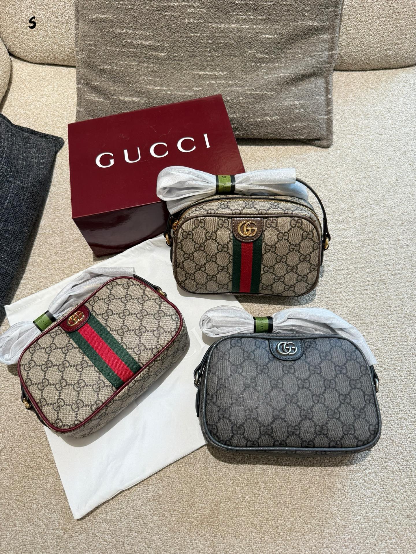 💰260 Gucci新款相机包18cm配盒子