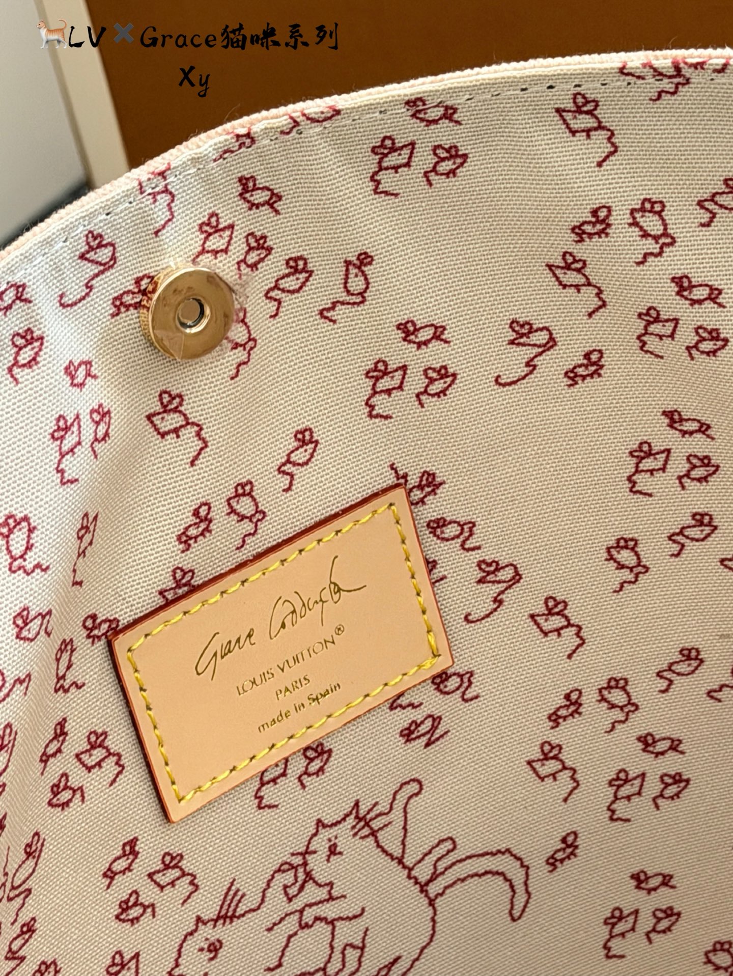 Louis Vuitton X Grace Coddington Bolso Tote Edición Limitada 'Gatos' 2025 7 i1760165824937 4273 0 5