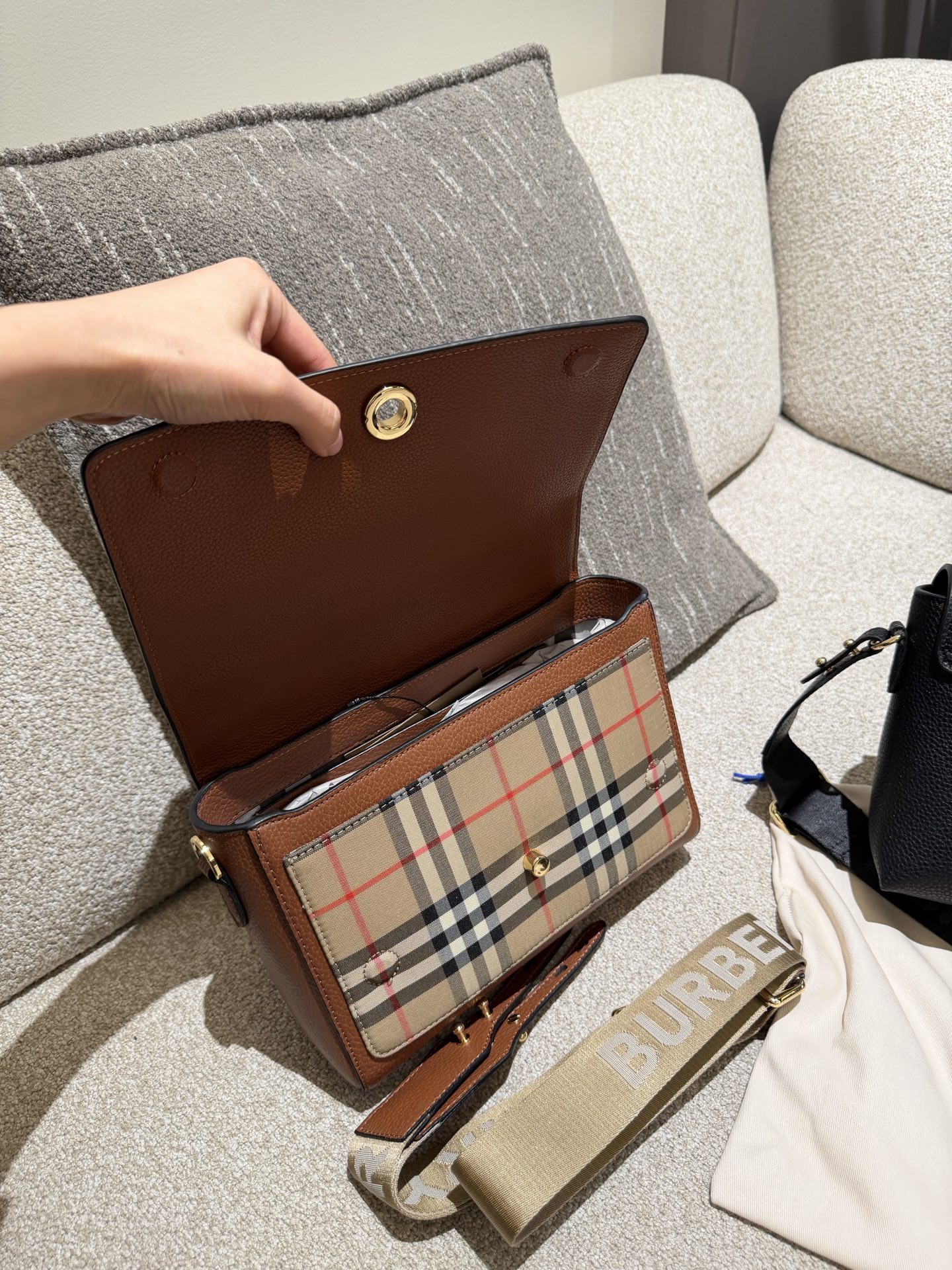 Burberry veske Burberry Note — photo 7