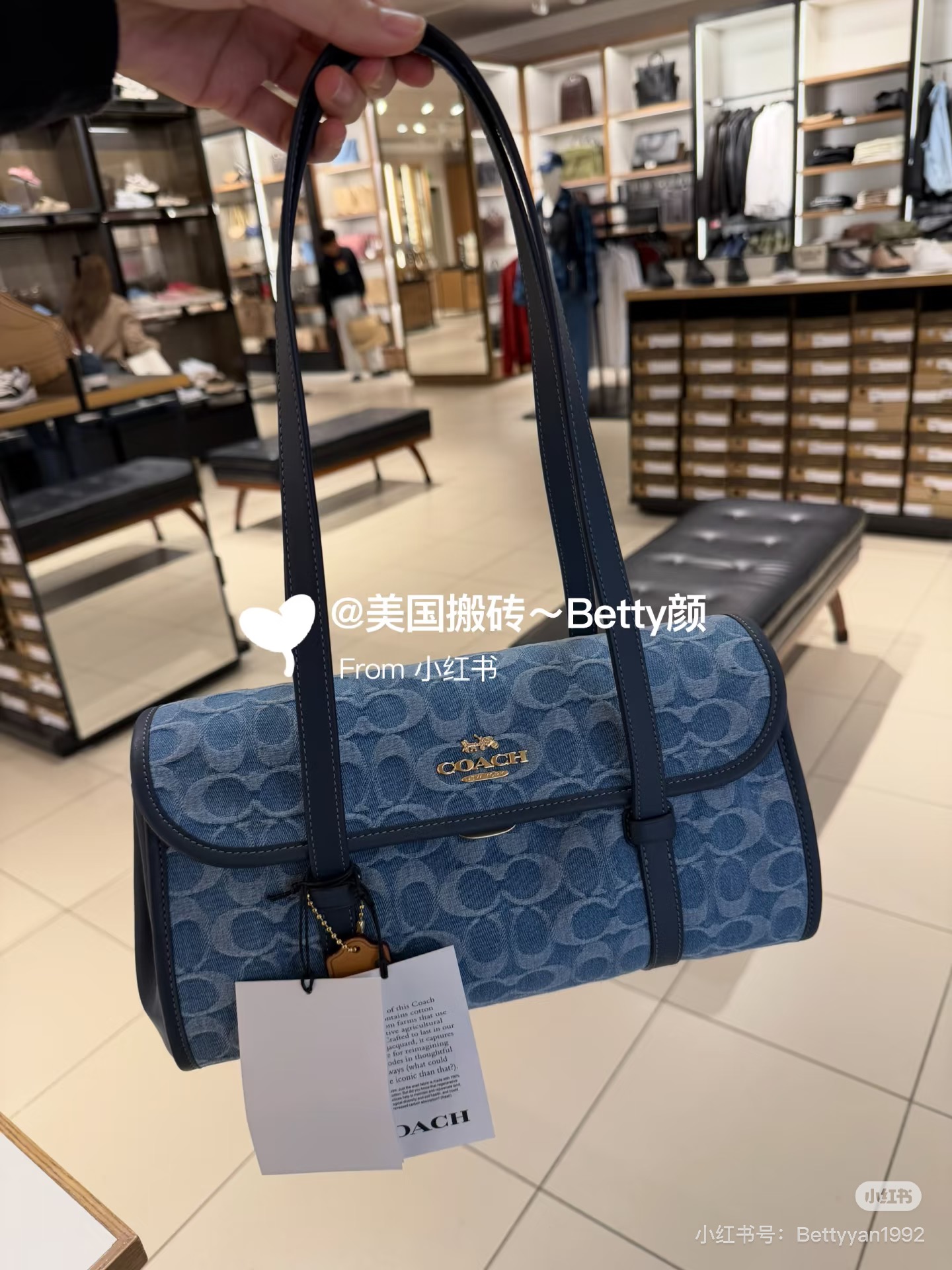 COACH tas coach — photo 3