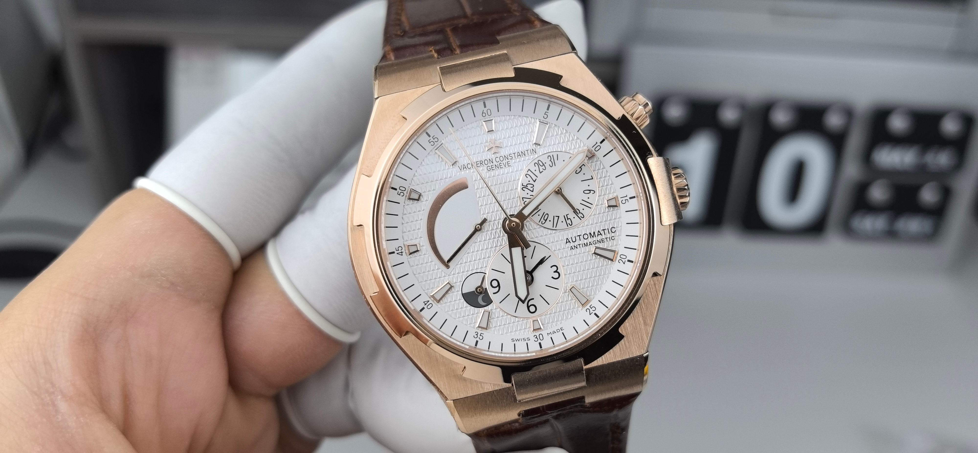 NO:158808,9F Jiang Poetry 47450 White-faced rose skin,198609099F江诗纵横四海47450白面玫皮,,Watch