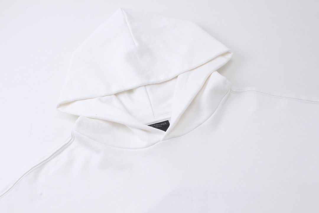 Balenciaga/巴黎世家 3B SPORTS ICON刺绣连帽卫衣