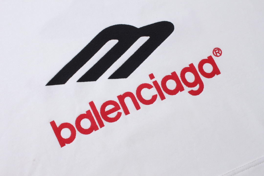 Balenciaga/巴黎世家 3B SPORTS ICON刺绣连帽卫衣