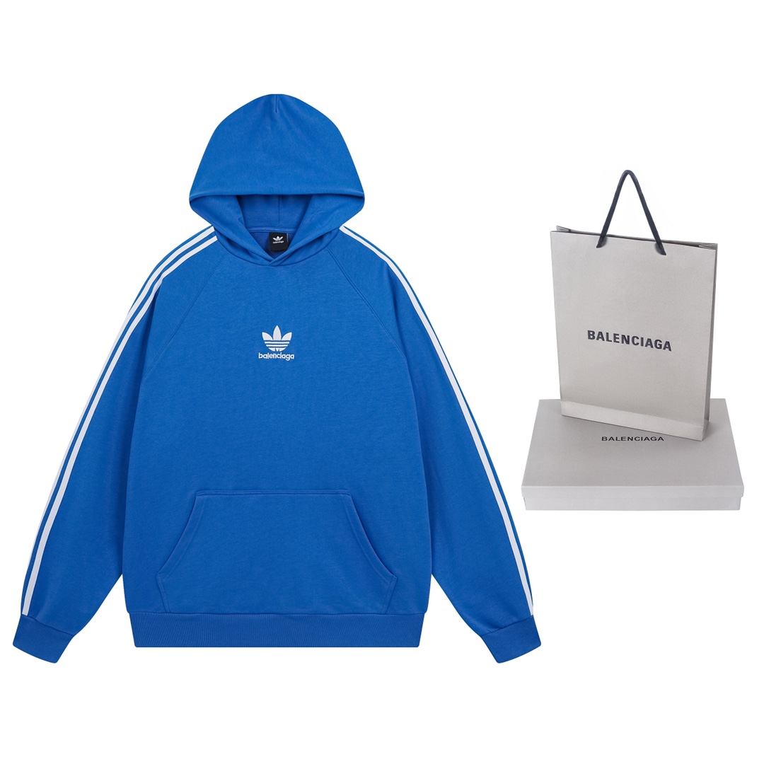 Paris-Woven Cotton Adidas Embroidered Clothes: High Quality, Classic Design, Various Sizes
