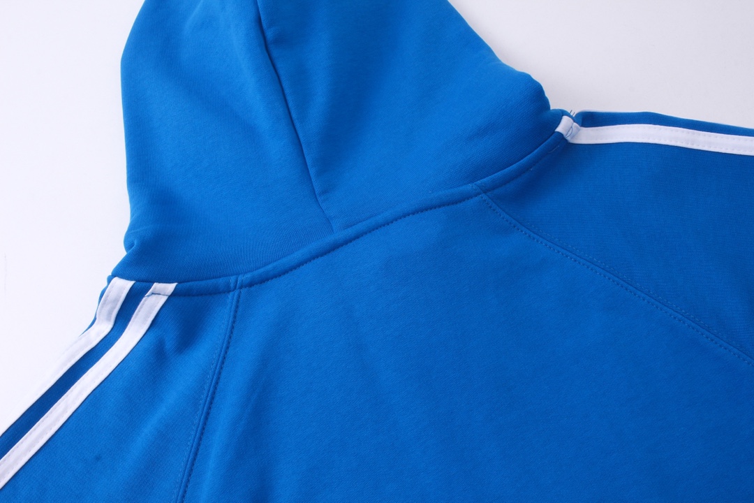 Paris-Woven Cotton Adidas Embroidered Clothes: High Quality, Classic Design, Various Sizes - 图片 8
