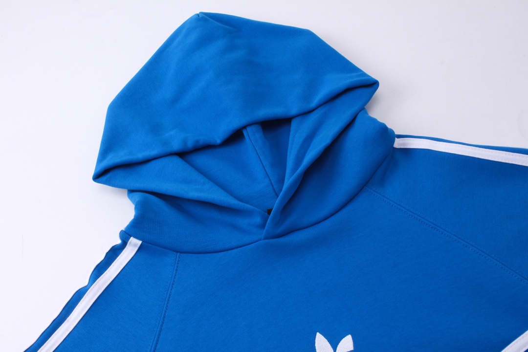 Paris-Woven Cotton Adidas Embroidered Clothes: High Quality, Classic Design, Various Sizes - 图片 4