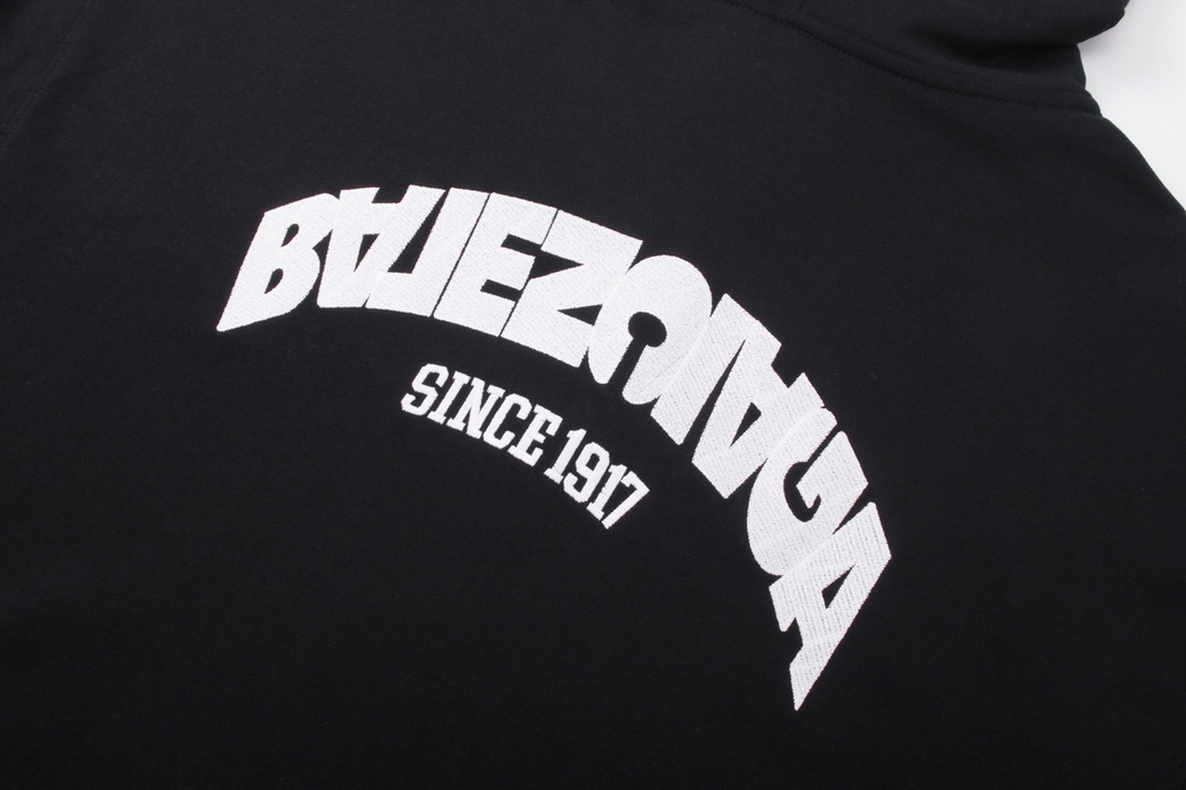 Balenciaga Paris 2024 Anti-Alias Big Logo Hoodie with Zipper: Review and Details - 图片 8