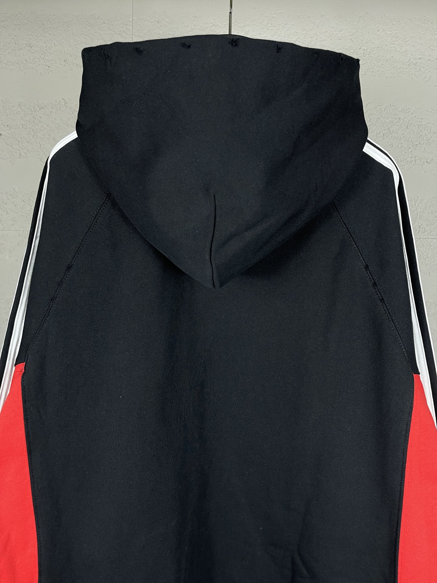 High-Quality BALENCI*GA Paris Hoodie with Adidas Logo Embroidery, Black, XS-1L - 图片 7