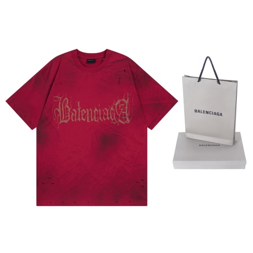 Balenciaga 2024 Distressed Logo T-Shirt, Unisex Oversized Fit, Premium Cotton 1 Balenciaga 2024 Distressed Logo T-Shirt, Unisex Oversized Fit, Premium Cotton