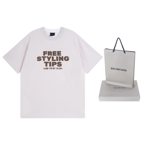 Balenciaga 24SS Dual-Print Cotton Tee - Free Styling Tips Graphic 1 Balenciaga 24SS Dual-Print Cotton Tee – Free Styling Tips Graphic