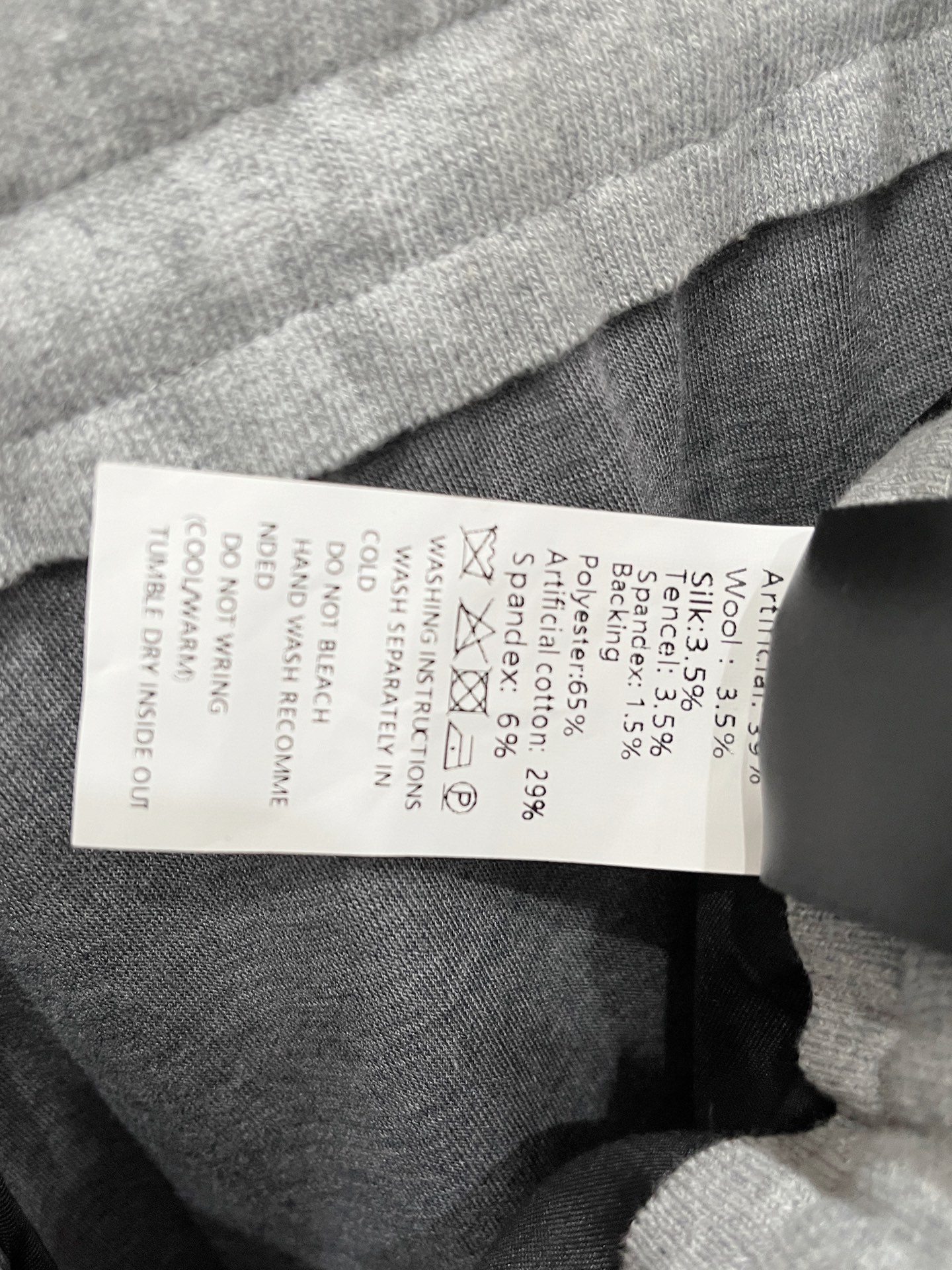 。Lo*ro Pi*na诺 u翩雅 2025秋冬 全品相订单，保暖有型 羊毛呢混纺松紧腰直脚休闲裤 经典