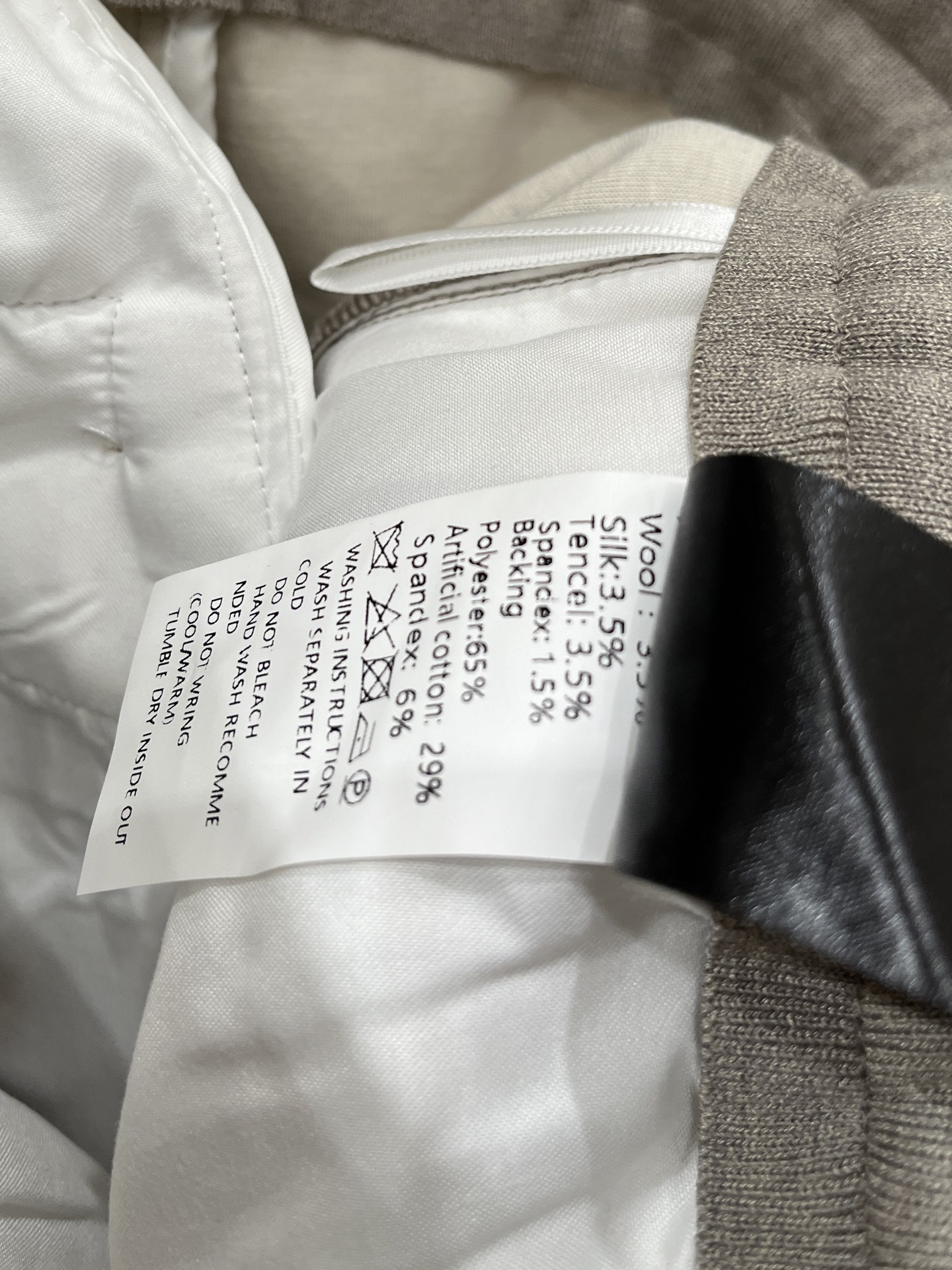 。Lo*ro Pi*na诺 u翩雅 2025秋冬 全品相订单，保暖有型 羊毛呢混纺松紧腰直脚休闲裤 经典