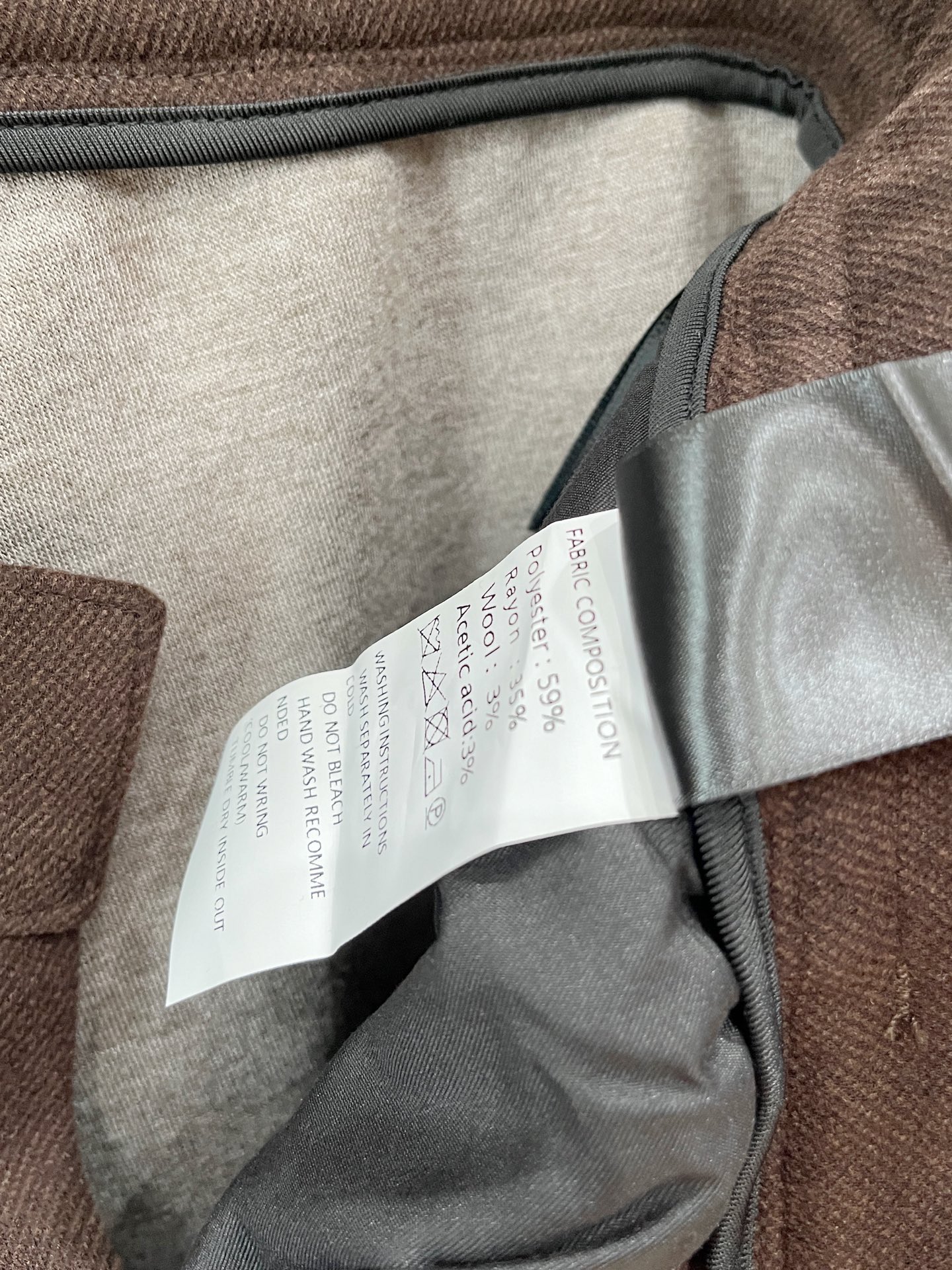 。Lo*ro Pi*na诺 u翩雅 2025秋冬 全品相订单，保暖有型 羊毛呢混纺松紧腰直脚休闲裤 经典