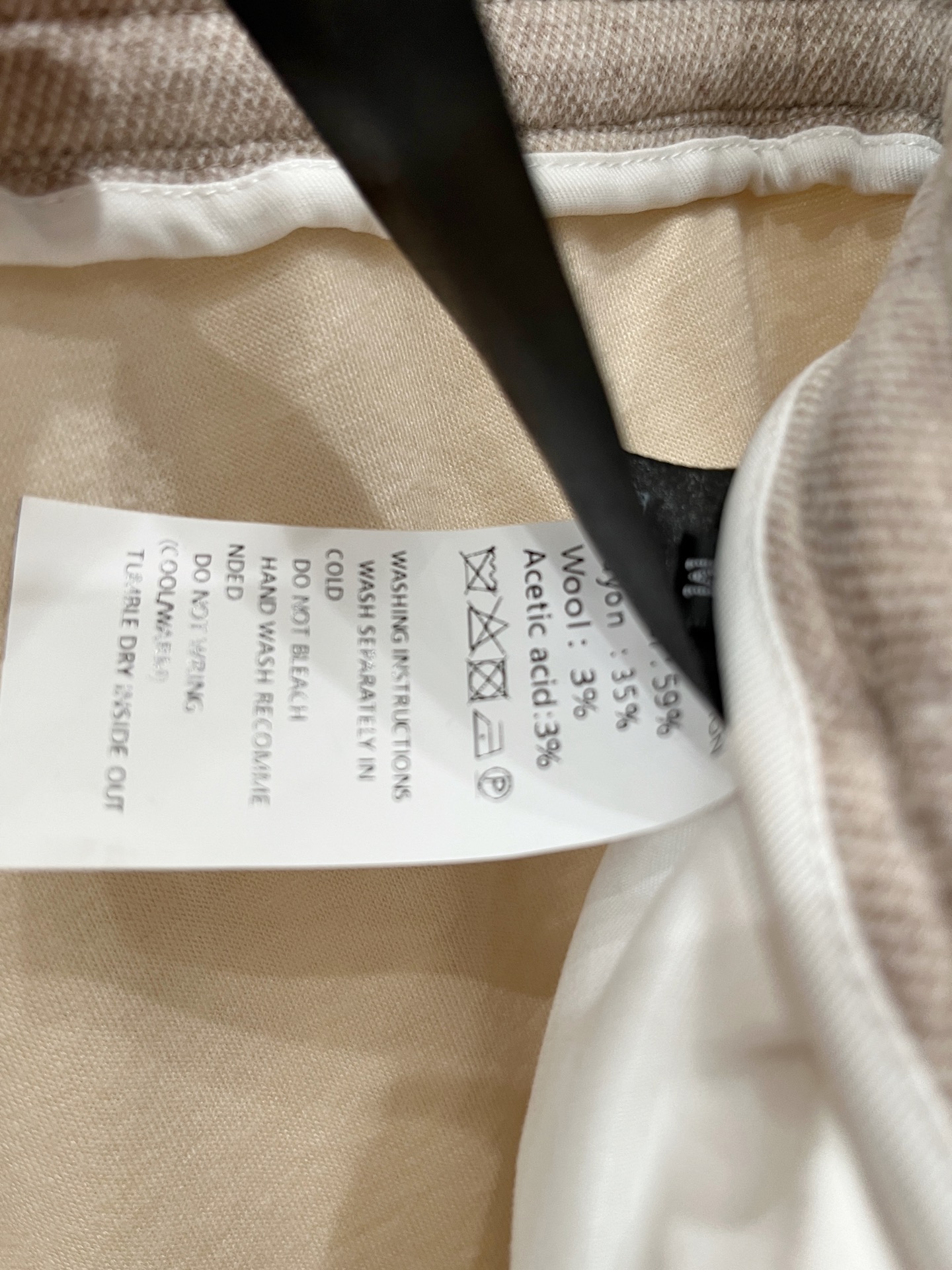 。Lo*ro Pi*na诺 u翩雅 2025秋冬 全品相订单，保暖有型 羊毛呢混纺松紧腰直脚休闲裤 经典