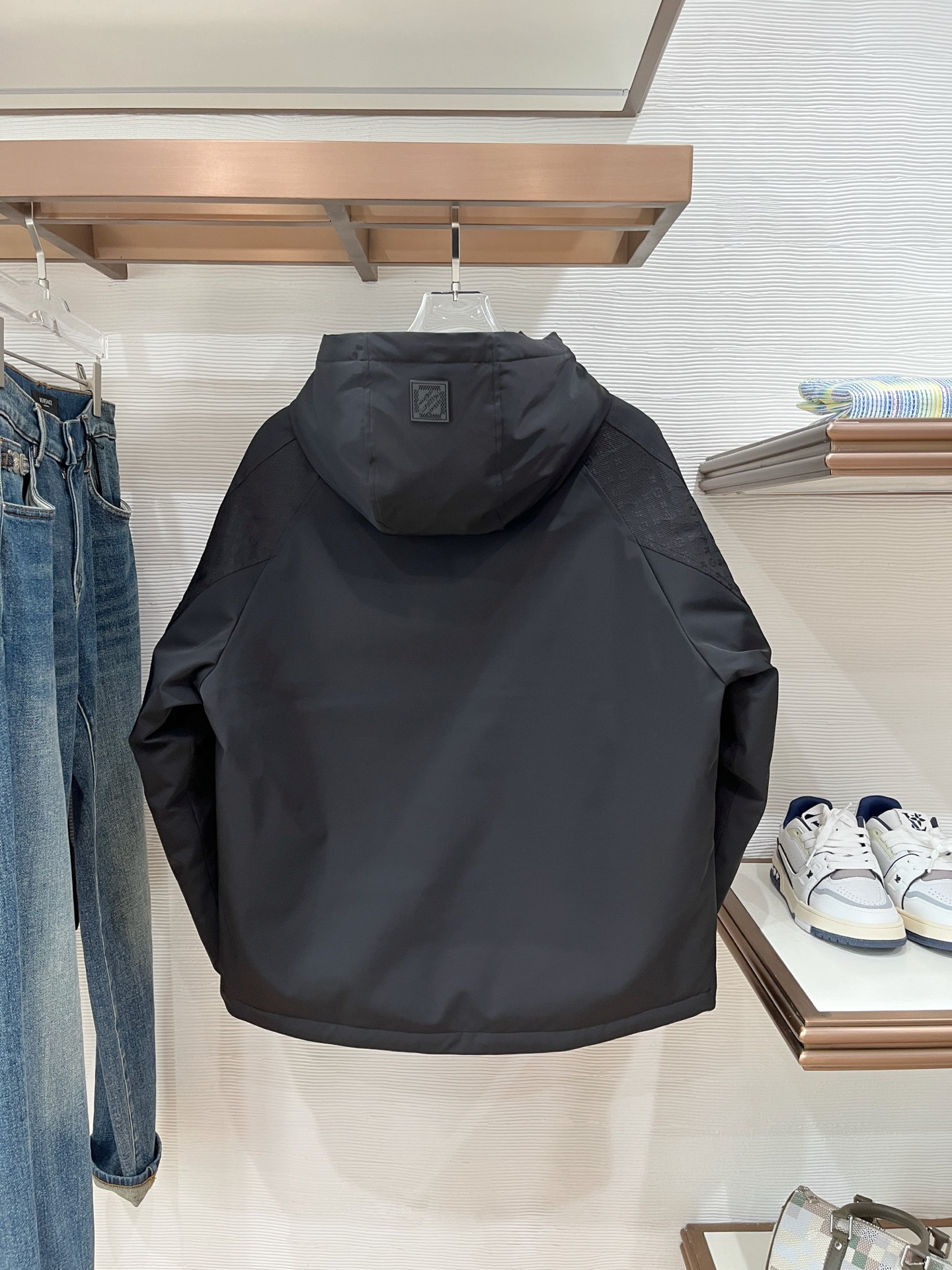 Louis Vuitton Black Down Padded Jacket with Hood Winter Fall 2025 Collection 10 i1759148855941 4091 0 9