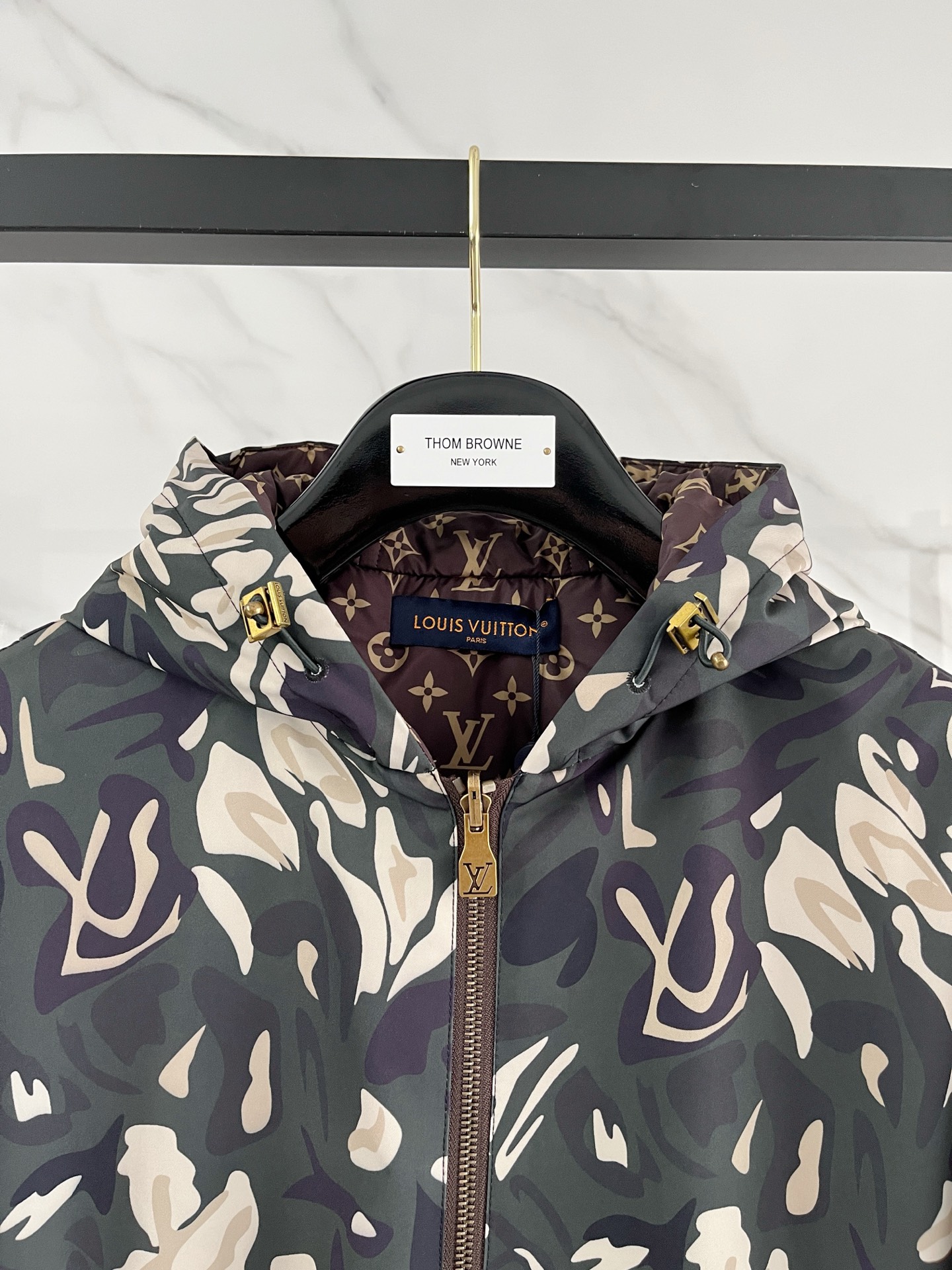 加棉lv 官网同款，三标齐全！2025秋冬新款男士夹克外套，时尚休闲高端版本！专柜定制面料 透气舒适度高