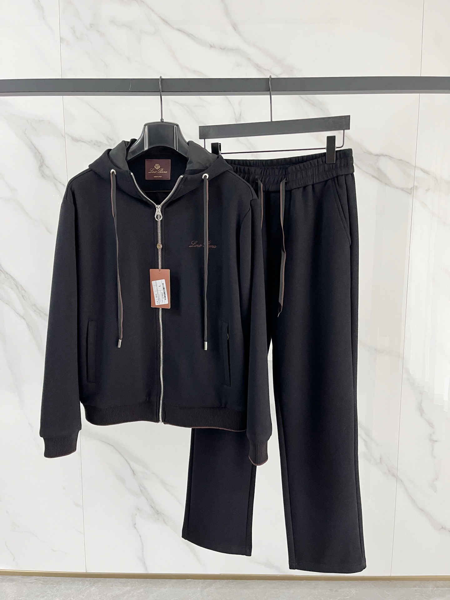 lP🆕。一套发售 独家首发❤️高端原单品质老钱风穿搭 重磅羊毛羊绒套装！飞行夹克拉链翻领羊绒外套搭配 直