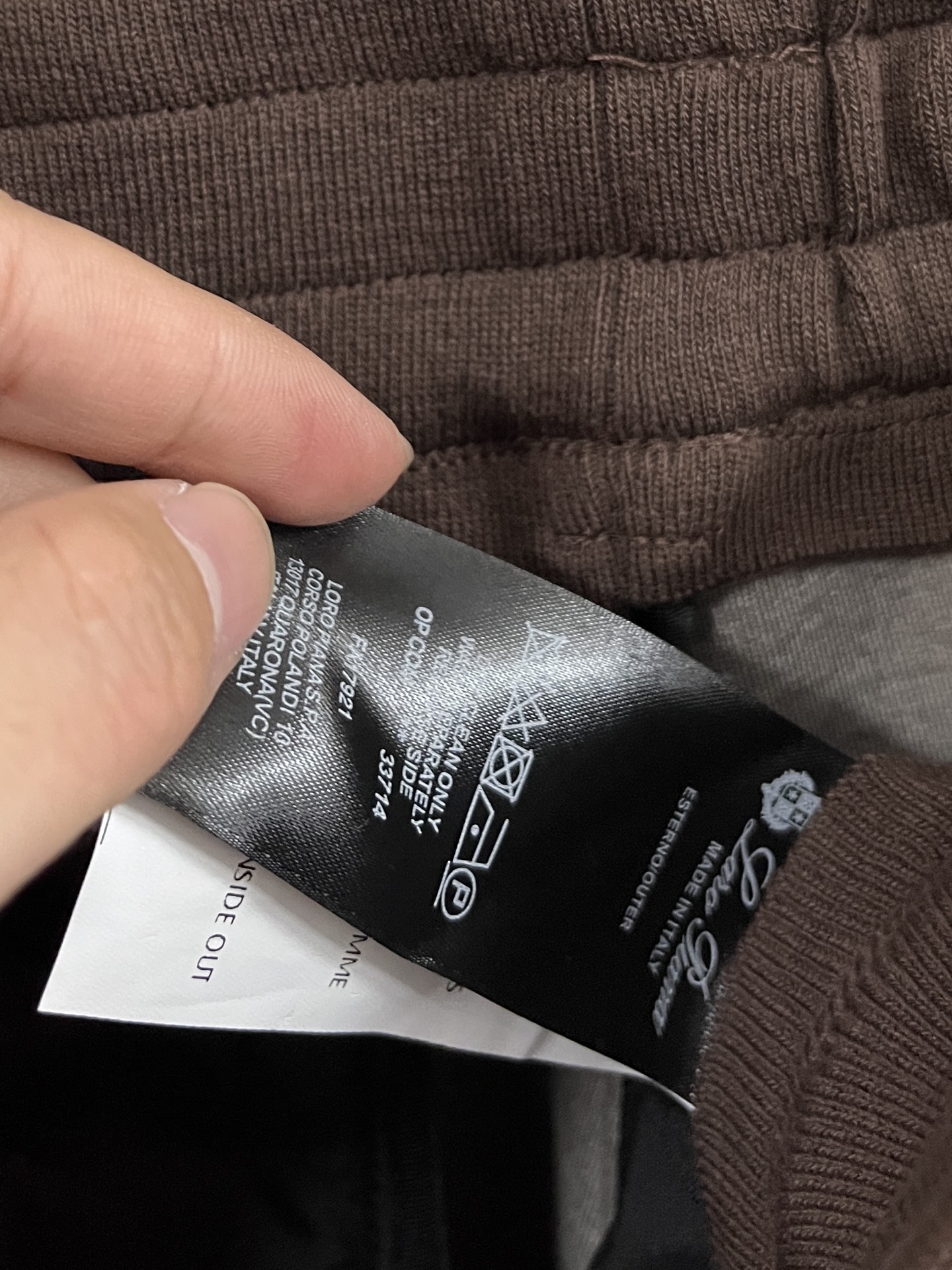 lp🆕 秋冬 ，保暖有型高密度毛巾面混纺松紧腰直脚休闲裤 经典百搭 标志刺绣的点缀，松紧腰抽绳 合体的剪