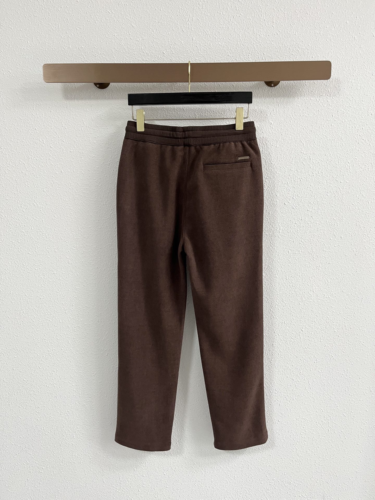 lp🆕 秋冬 ，保暖有型高密度毛巾面混纺松紧腰直脚休闲裤 经典百搭 标志刺绣的点缀，松紧腰抽绳 合体的剪