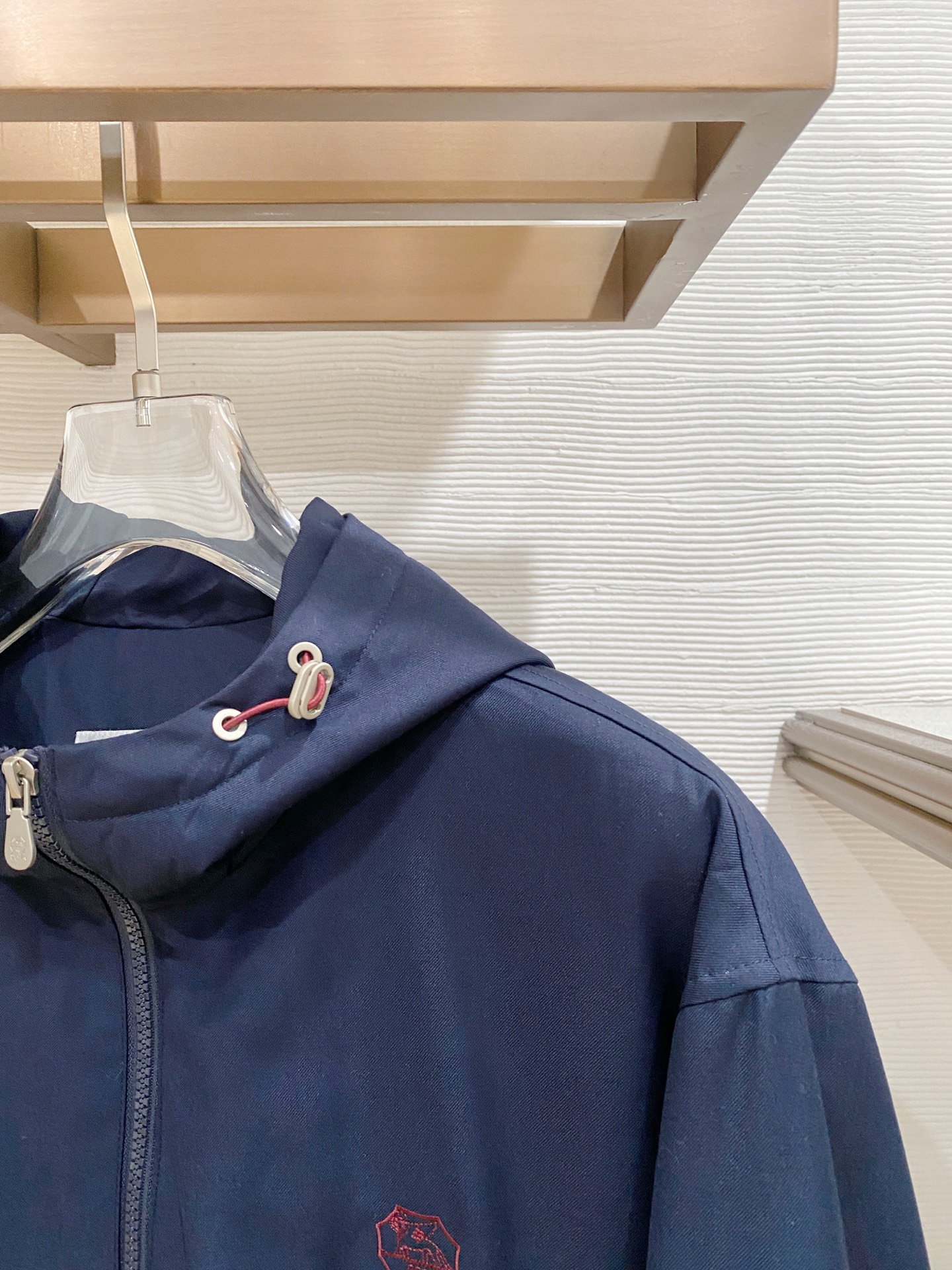 。 Brunello Cucinelli/布鲁内洛·库奇内利 25秋冬时尚连帽夹克羽绒内冲80g-90白