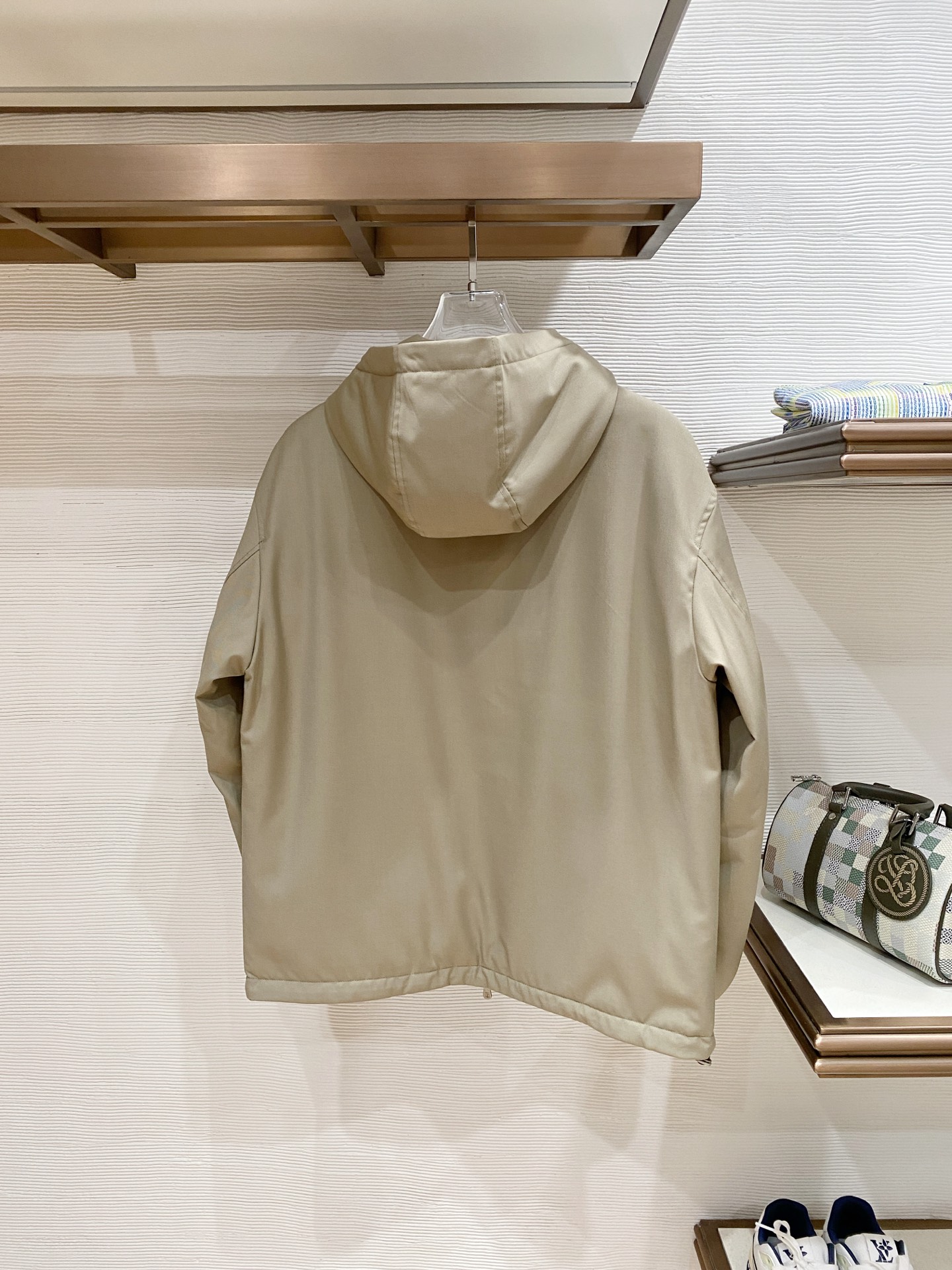 。Brunello Cucinelli/布鲁内洛·库奇内利 25秋冬时尚连帽夹克羽绒内冲80g-90白鹅