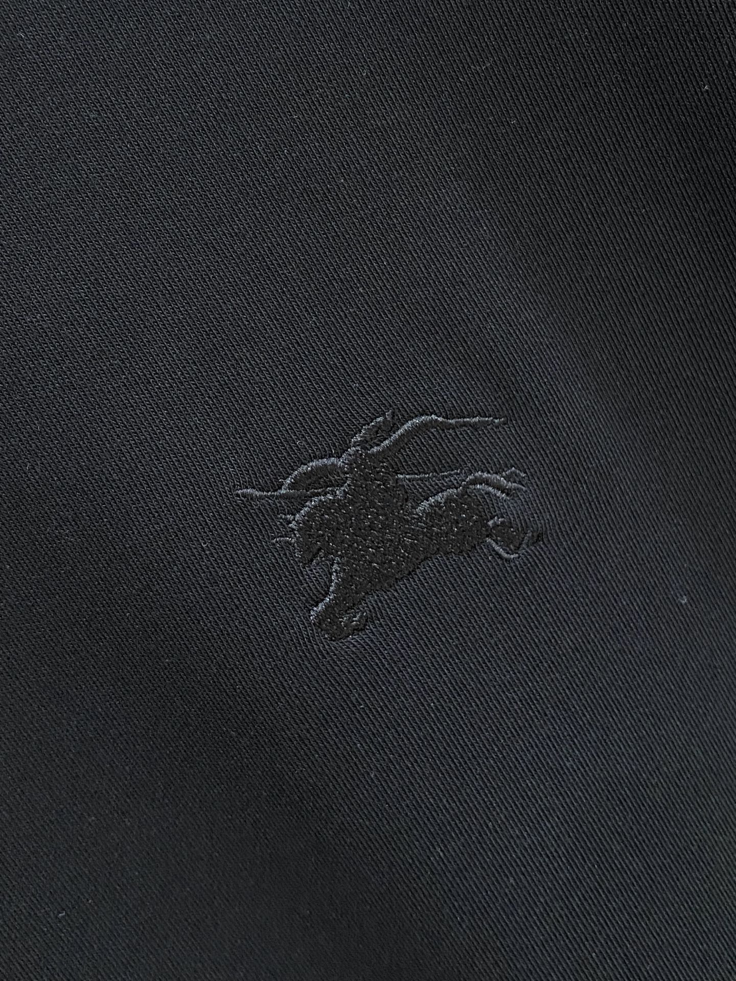 巴宝莉 精品打底衫 贸易公司订单 25SS 秋冬新款意式轻奢男士休闲长袖打底衫长袖 T恤 卫衣平整的抗皱