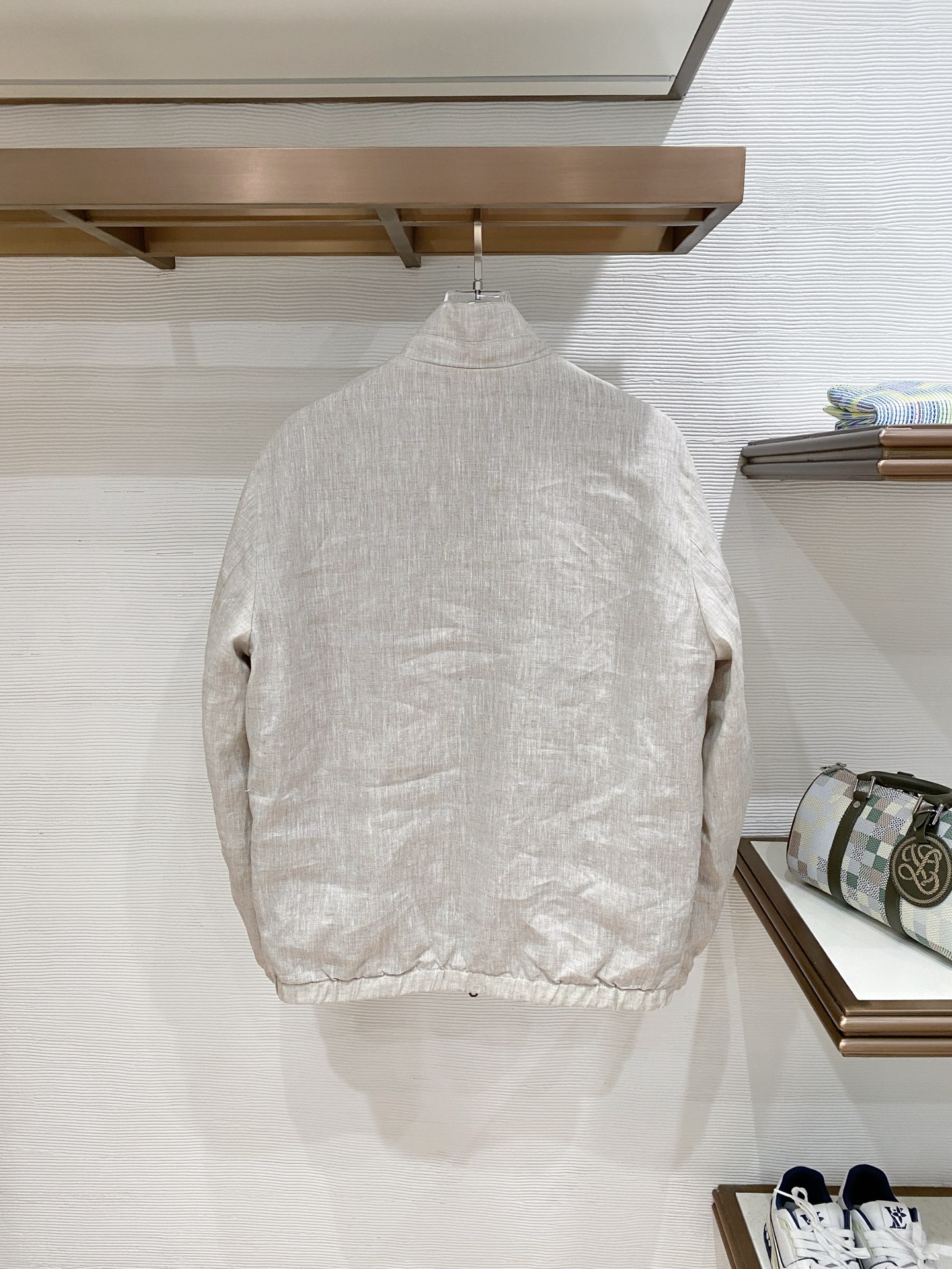 杰尼亚 2025秋冬新款双面夹克 外套 原版1:1订制五金配件全进口原版定制 欢迎专柜对比 绝对的高品质