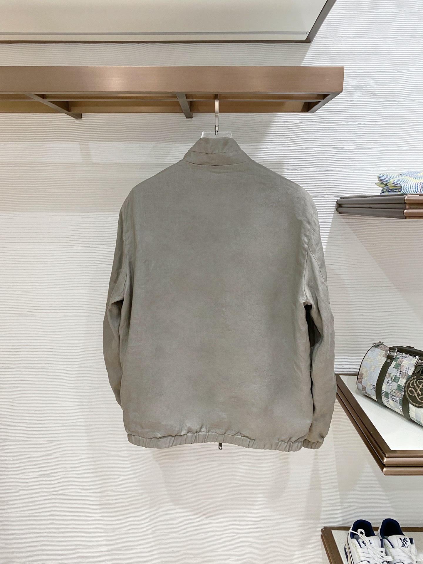 杰尼亚 2025秋冬新款双面夹克 外套 原版1:1订制五金配件全进口原版定制 欢迎专柜对比 绝对的高品质