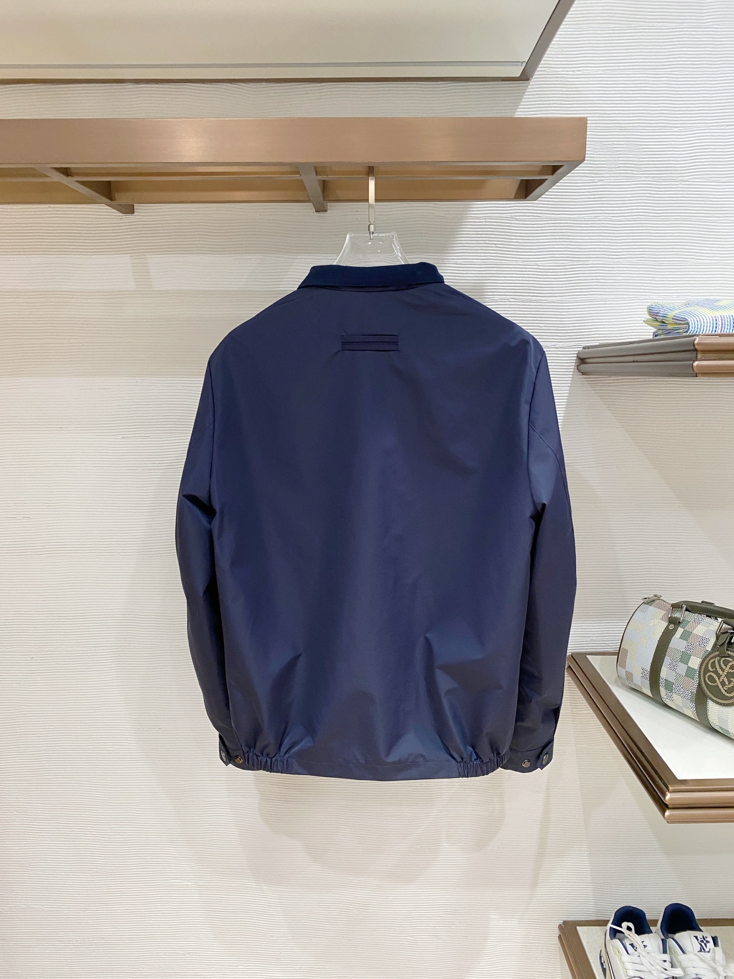 杰尼亚 2025秋冬新款双面夹克 外套 原版1:1订制五金配件全进口原版定制 欢迎专柜对比 绝对的高品质