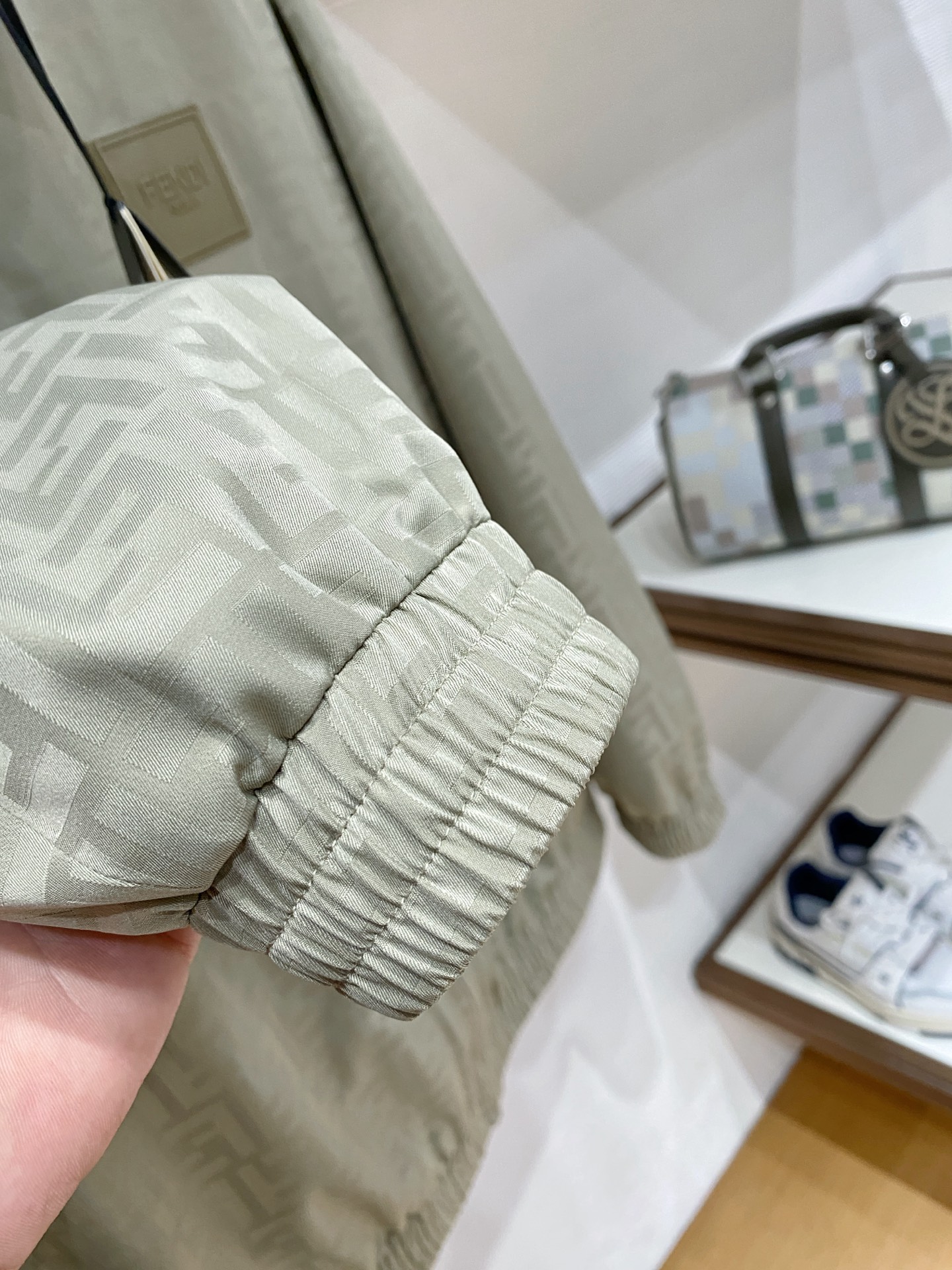 W芬迪提花棒球夹克新品发布， 最新设计款 2026ss 家新款夹克外套，秀场新品‼品相非常完美，舒适保暖