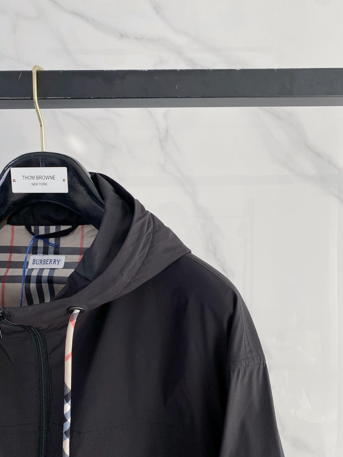 Burberry 巴宝莉 2026ss春季新款连帽夹克外套全高端版本！高定专柜面料辅料，透气舒适度高，细