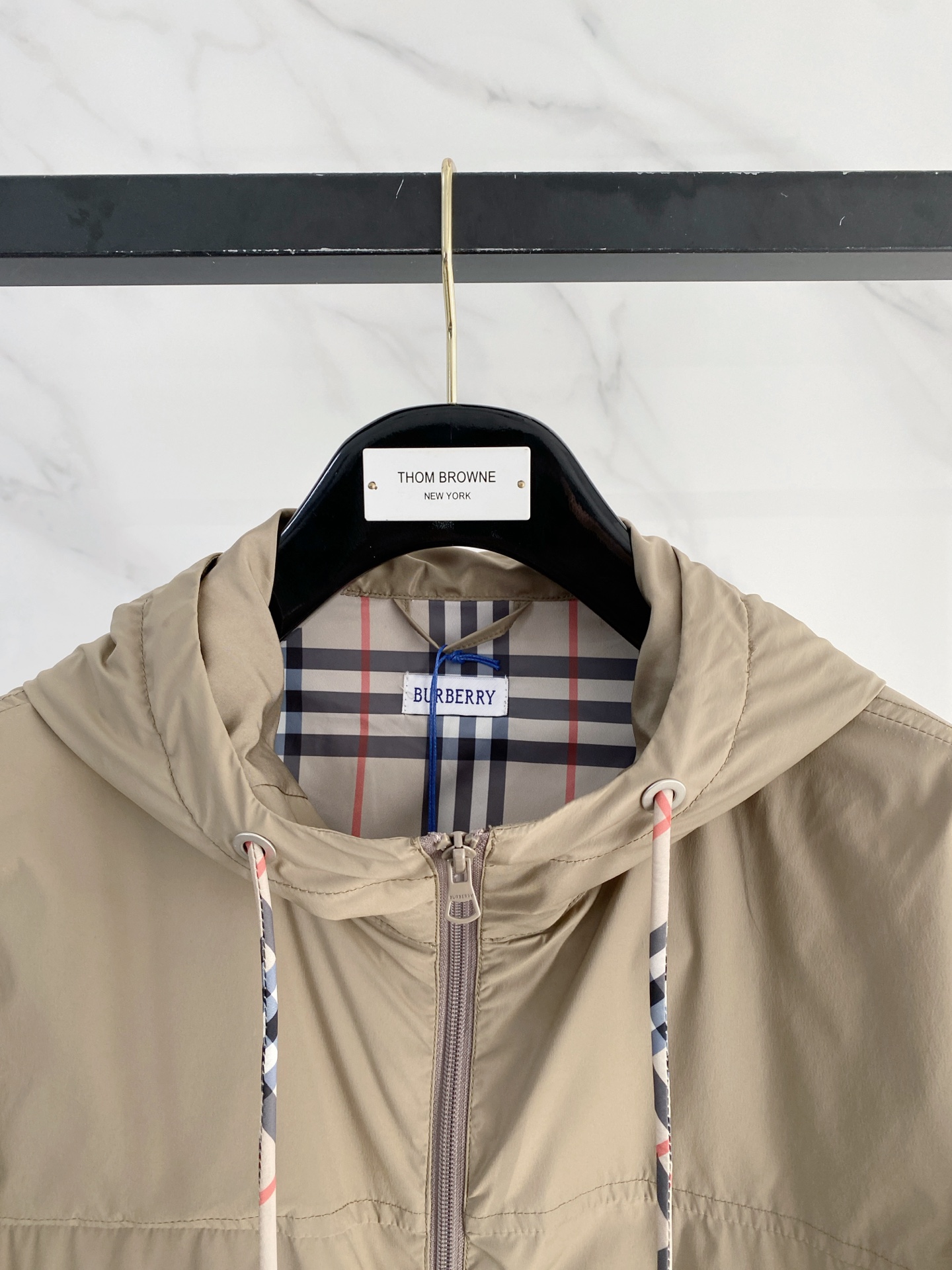 Burberry 巴宝莉 2026ss春季新款连帽夹克外套全高端版本！高定专柜面料辅料，透气舒适度高，细