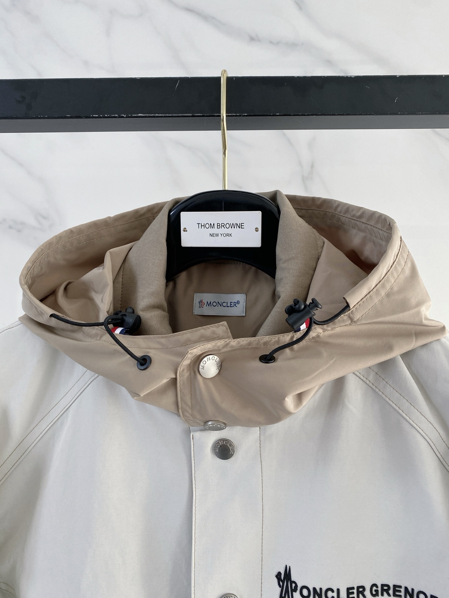 Moncler 蒙口 2026ss春季新款 官网同款男士夹克外套，原单三标齐全高端版本 定制面料 透气舒