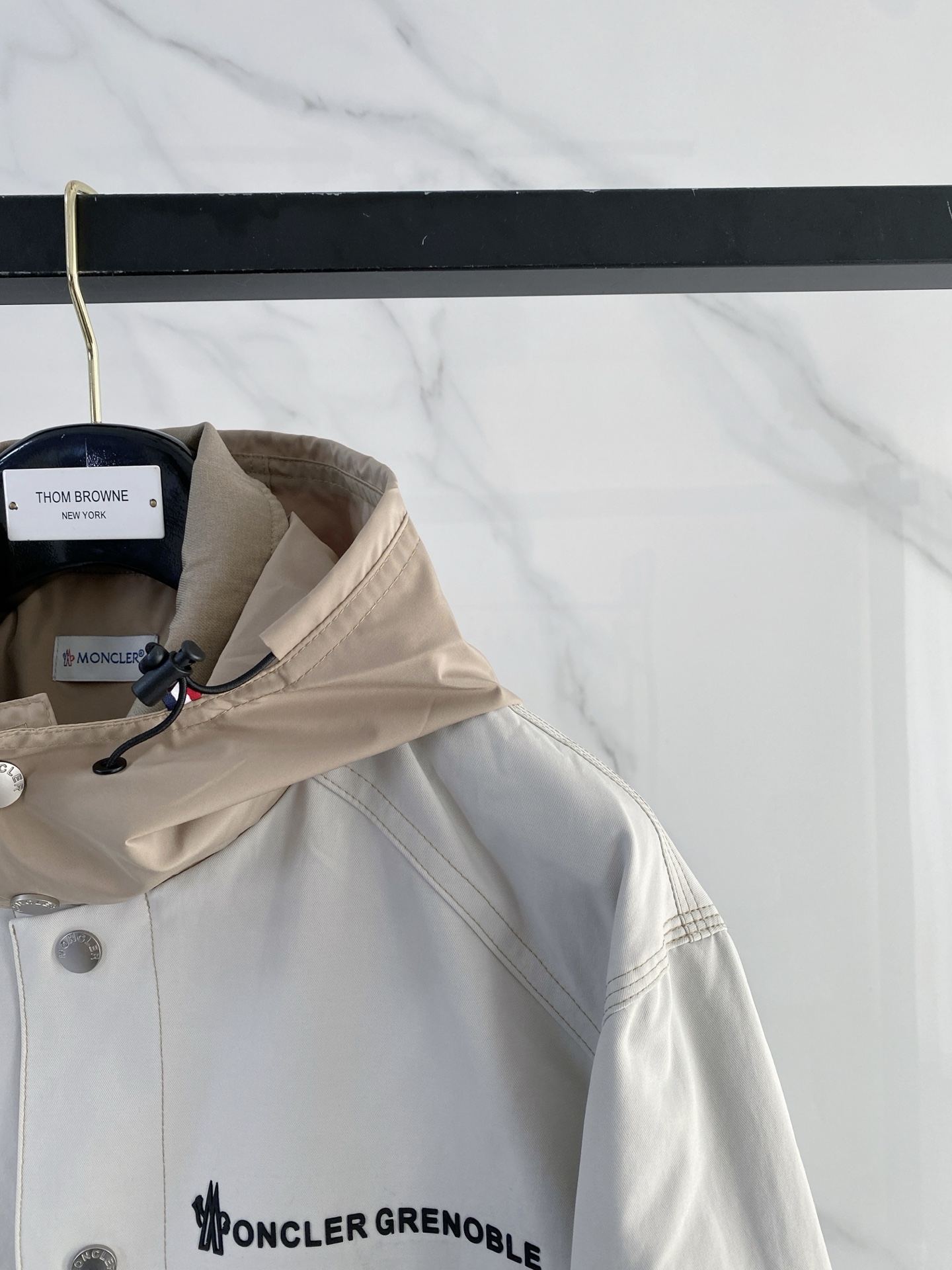 Moncler 蒙口 2026ss春季新款 官网同款男士夹克外套，原单三标齐全高端版本 定制面料 透气舒